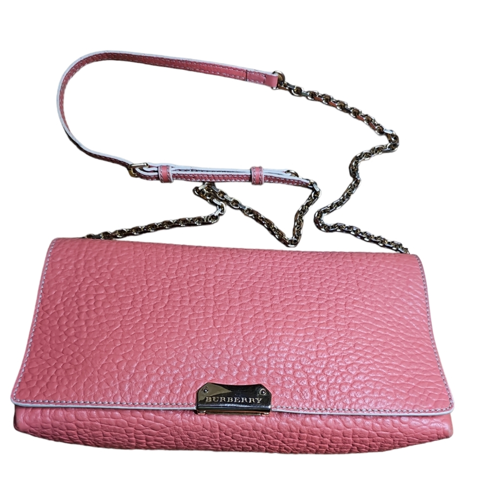 Burberry Rare Leather Bag/Crossbody - Picture 2 of 12